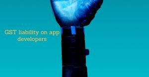 GST liability on app developers